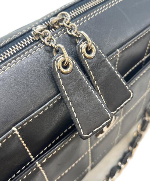 CHANEL（シャネル）CHANEL (シャネル) CHANEL　チェーンショルダーバッグ ブラックの古着・服飾アイテム