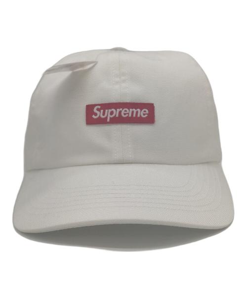 SUPREME（シュプリーム）SUPREME (シュプリーム) キャップ ホワイト サイズ:Freeの古着・服飾アイテム