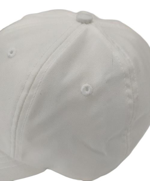SUPREME（シュプリーム）SUPREME (シュプリーム) キャップ ホワイト サイズ:Freeの古着・服飾アイテム