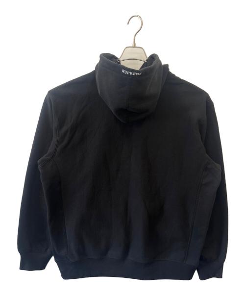 SUPREME（シュプリーム）Supreme (シュプリーム) Swarovski S Logo Hooded Sweatshirt ブラック サイズ:Largeの古着・服飾アイテム