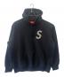 Supreme（シュプリーム）の古着「Swarovski S Logo Hooded Sweatshirt」｜ブラック