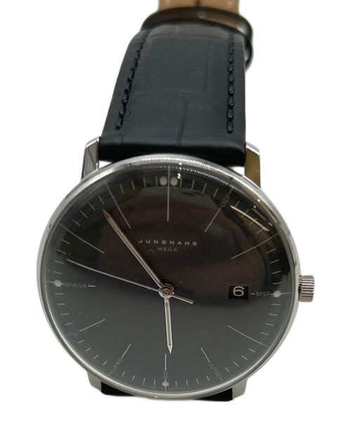 JUNGHANS（ユンハンス）JUNGHANS (ユンハンス) 腕時計 ブラックの古着・服飾アイテム