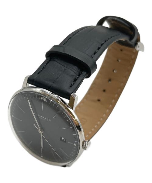 JUNGHANS（ユンハンス）JUNGHANS (ユンハンス) 腕時計 ブラックの古着・服飾アイテム