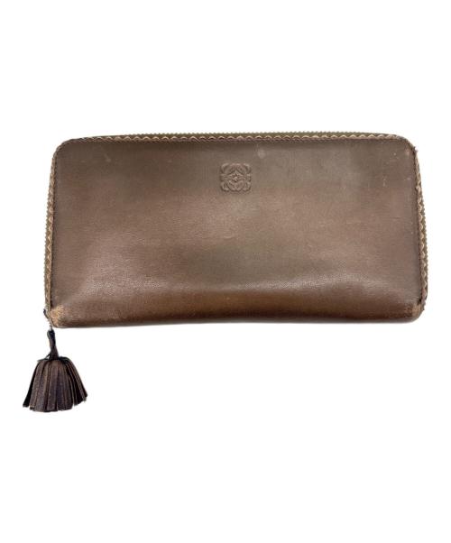 LOEWE（ロエベ）LOEWE (ロエベ) LOEWE　長財布 ブラウンの古着・服飾アイテム