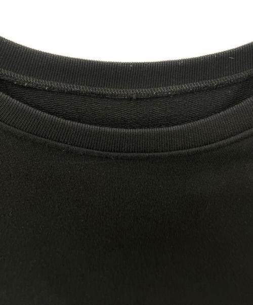 MM6 Maison Margiela（エムエムシックスメゾンマルジェラ）MM6 Maison Margiela (エムエムシックスメゾンマルジェラ) MM6 Maison Margiela　切替スウェットワンピース ブラック サイズ:XLの古着・服飾アイテム