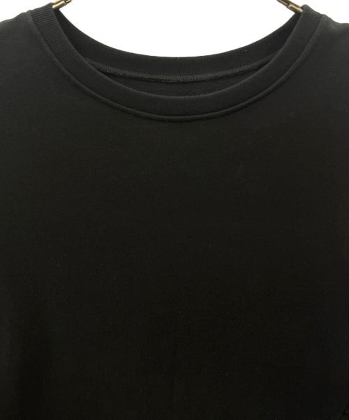 MM6 Maison Margiela（エムエムシックスメゾンマルジェラ）MM6 Maison Margiela (エムエムシックスメゾンマルジェラ) MM6 Maison Margiela　切替スウェットワンピース ブラック サイズ:XLの古着・服飾アイテム