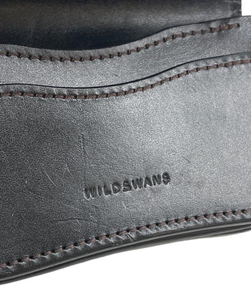 WILDSWANS（ワイルドスワンズ）WILDSWANS (ワイルドスワンズ) カードケース ブラックの古着・服飾アイテム