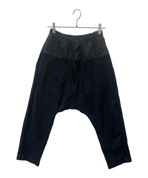 GROUND Y（グラウンドワイ）GROUND Y (グラウンドワイ) GROUND Y　サルエルパンツ ブラック サイズ:1の古着・服飾アイテム