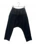 GROUND Y（グラウンドワイ）の古着「GROUND Y　サルエルパンツ」｜ブラック