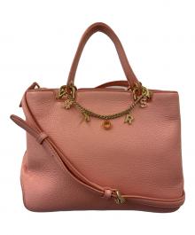 MICHAEL KORS（マイケル・コース）の古着「2WAYショルダーバッグ」｜ピンク