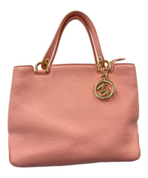 MICHAEL KORS（マイケル・コース）MICHAEL KORS (マイケルコース) 2WAYショルダーバッグ ピンクの古着・服飾アイテム