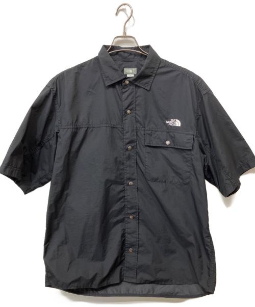 THE NORTH FACE（ザ ノース フェイス）THE NORTH FACE (ザ ノース フェイス) ショートスリーブヌプシシャツ ブラック サイズ:XLの古着・服飾アイテム