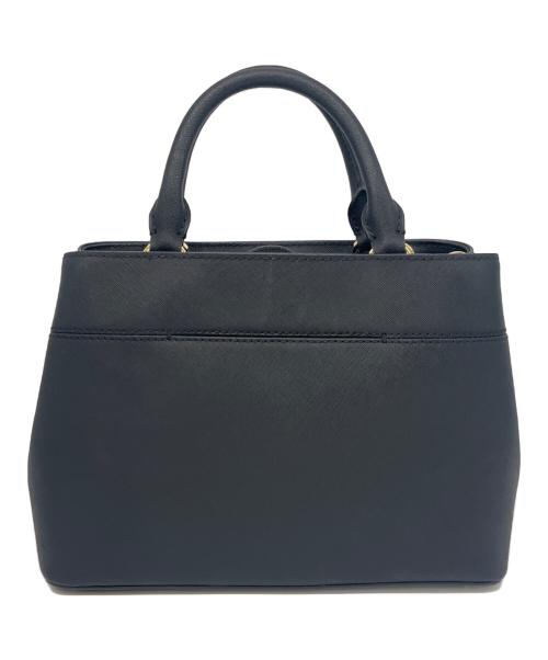 MICHAEL KORS（マイケル・コース）MICHAEL KORS (マイケル・コース) MICHAEL KORS　2WAYバッグ　コーティングレザー クロスボディー ブラックの古着・服飾アイテム