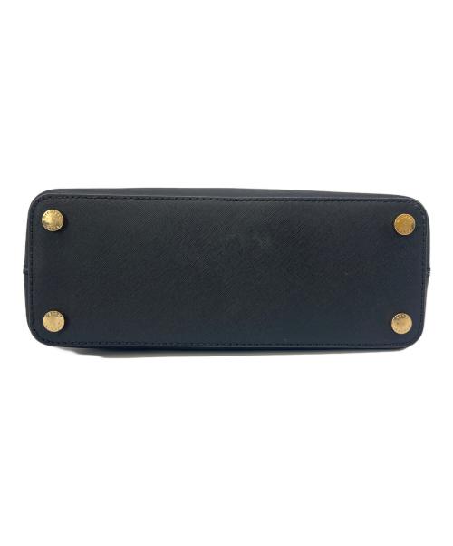 MICHAEL KORS（マイケル・コース）MICHAEL KORS (マイケル・コース) MICHAEL KORS　2WAYバッグ　コーティングレザー クロスボディー ブラックの古着・服飾アイテム