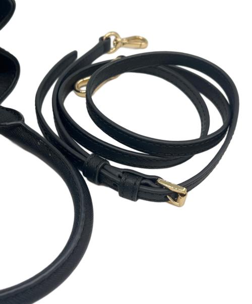 MICHAEL KORS（マイケル・コース）MICHAEL KORS (マイケル・コース) MICHAEL KORS　2WAYバッグ　コーティングレザー クロスボディー ブラックの古着・服飾アイテム