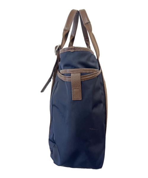 Orobianco（オロビアンコ）Orobianco (オロビアンコ) トートバッグ ネイビー×ブラウンの古着・服飾アイテム