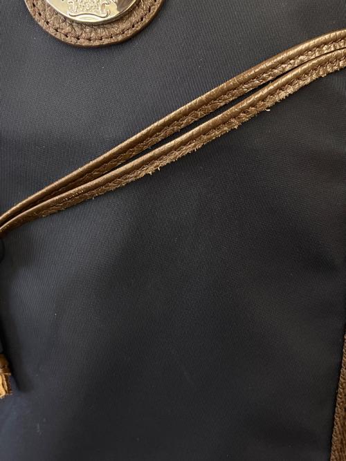 Orobianco（オロビアンコ）Orobianco (オロビアンコ) トートバッグ ネイビー×ブラウンの古着・服飾アイテム