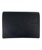 LOEWEロエベ）の古着「トライフォールドウォレット」｜ブラック
