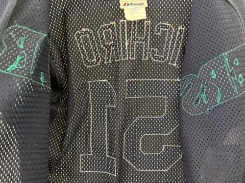 Majestic（マジェスティック）Majestic (マジェスティック) ベースボールシャツ ネイビー サイズ:Sの古着・服飾アイテム