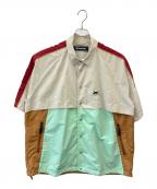 Onitsuka Tigerオニツカタイガー）の古着「半袖シャツジケット」｜マルチカラー