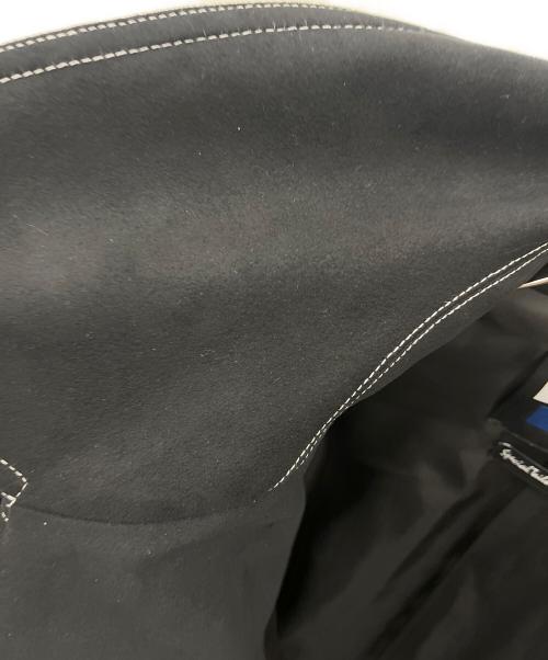 MAISON SPECIAL（メゾンスペシャル）MAISON SPECIAL (メゾンスペシャル) 2WAYステッチショートブルゾン ブラック サイズ:01の古着・服飾アイテム