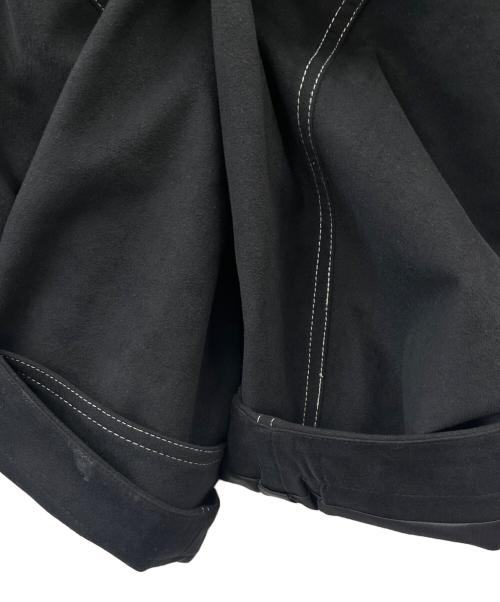 MAISON SPECIAL（メゾンスペシャル）MAISON SPECIAL (メゾンスペシャル) 2WAYステッチショートブルゾン ブラック サイズ:01の古着・服飾アイテム