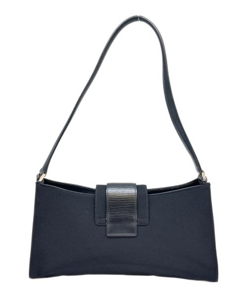 Salvatore Ferragamo（サルヴァトーレ フェラガモ）Salvatore Ferragamo (サルヴァトーレ フェラガモ) セミショルダーバッグ ブラックの古着・服飾アイテム