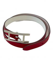 HERMES（エルメス）の古着「ブレスレット」｜レッド