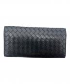 BOTTEGA VENETAボッテガベネタ）の古着「長財布」｜ブラック