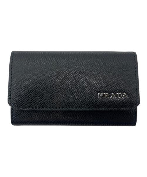 PRADA（プラダ）PRADA (プラダ) 6連キーケース ブラックの古着・服飾アイテム
