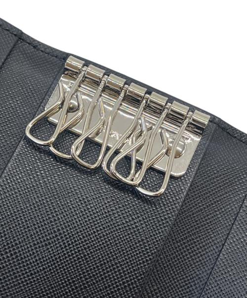 PRADA（プラダ）PRADA (プラダ) 6連キーケース ブラックの古着・服飾アイテム