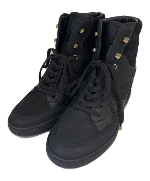 LOUIS VUITTON（ルイ ヴィトン）LOUIS VUITTON (ルイ ヴィトン) サイドジップスニーカー ブラック サイズ:36 1/2の古着・服飾アイテム
