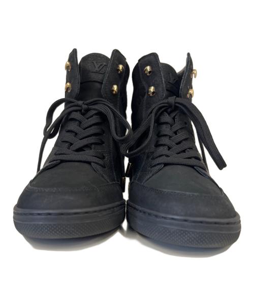 LOUIS VUITTON（ルイ ヴィトン）LOUIS VUITTON (ルイ ヴィトン) サイドジップスニーカー ブラック サイズ:36 1/2の古着・服飾アイテム