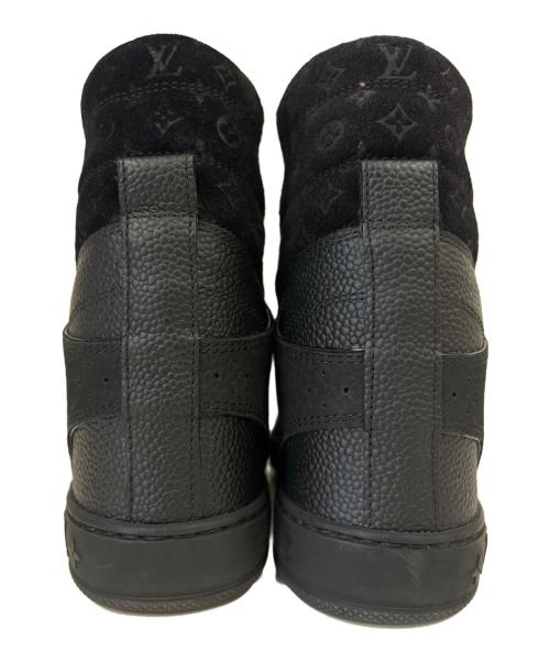 LOUIS VUITTON（ルイ ヴィトン）LOUIS VUITTON (ルイ ヴィトン) サイドジップスニーカー ブラック サイズ:36 1/2の古着・服飾アイテム