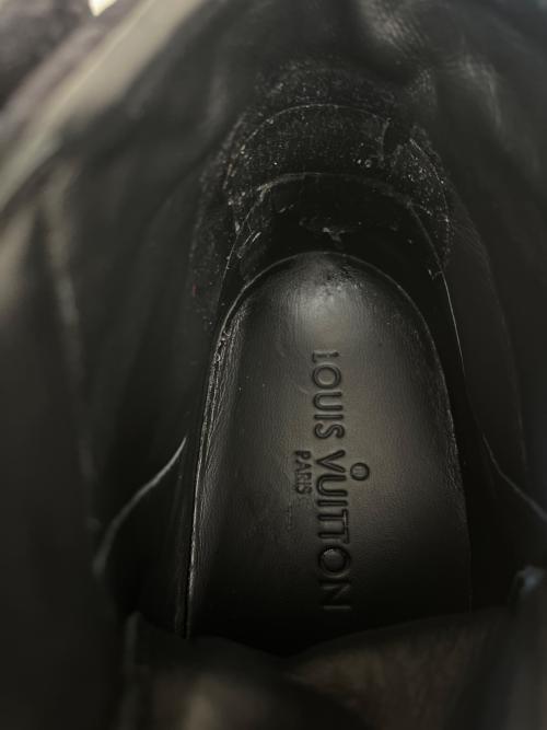 LOUIS VUITTON（ルイ ヴィトン）LOUIS VUITTON (ルイ ヴィトン) サイドジップスニーカー ブラック サイズ:36 1/2の古着・服飾アイテム
