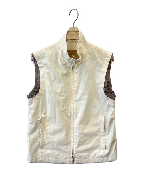 PRADA SPORTS（プラダスポーツ）PRADA SPORTS (プラダスポーツ) ナイロンベスト アイボリー サイズ:46の古着・服飾アイテム