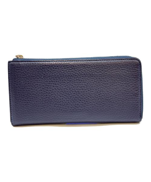 ...to（トゥ）...to (トゥ) ...to　長財布 ブルーの古着・服飾アイテム