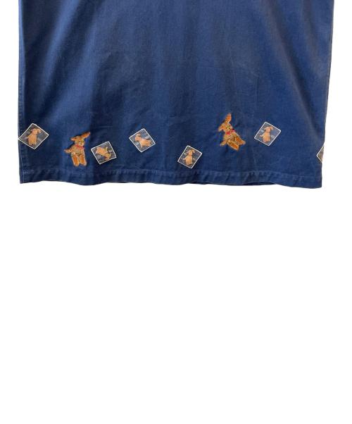 PINK HOUSE（ピンクハウス）PINK HOUSE (ピンクハウス) PINK HOUSE  ジャンパースカート ネイビー サイズ:記載なしの古着・服飾アイテム