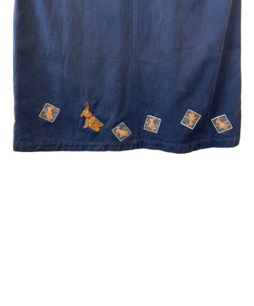 PINK HOUSE（ピンクハウス）PINK HOUSE (ピンクハウス) PINK HOUSE  ジャンパースカート ネイビー サイズ:記載なしの古着・服飾アイテム