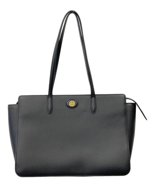 TORY BURCH（トリーバーチ）TORY BURCH (トリーバーチ) Robinsonペプルドトート ブラックの古着・服飾アイテム