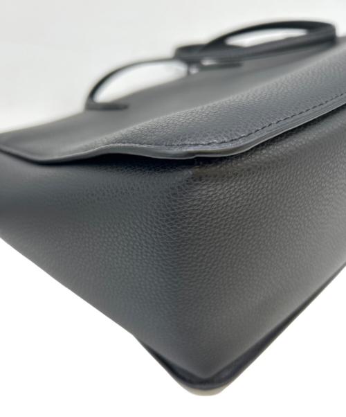 TORY BURCH（トリーバーチ）TORY BURCH (トリーバーチ) Robinsonペプルドトート ブラックの古着・服飾アイテム