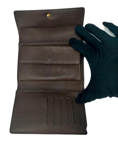 LOUIS VUITTON（ルイ ヴィトン）LOUIS VUITTON (ルイ ヴィトン) LOUIS VUITTON　ダミエ　ポルトトレゾール エテュイパピエ　3つ折り財布の古着・服飾アイテム