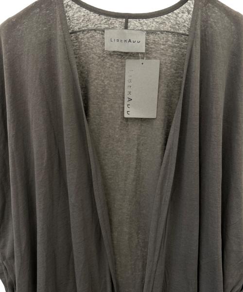 LIBERADD（リベラド）LIBERADD (リベラド) ロングカーディガン グレー サイズ:FREE 未使用品の古着・服飾アイテム