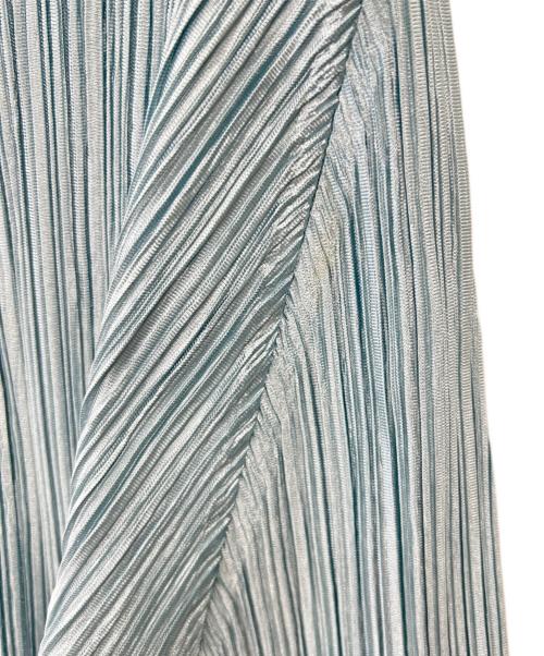 PLEATS PLEASE（プリーツプリーズ）PLEATS PLEASE (プリーツプリーズ) プリーツカーディガン スカイブルー サイズ:サイズ3の古着・服飾アイテム