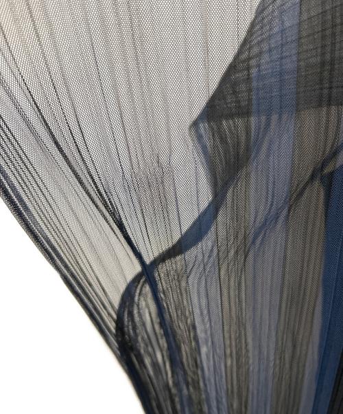 PLEATS PLEASE（プリーツプリーズ）PLEATS PLEASE (プリーツプリーズ) プリーツチュニック ネイビー サイズ:サイズ3の古着・服飾アイテム