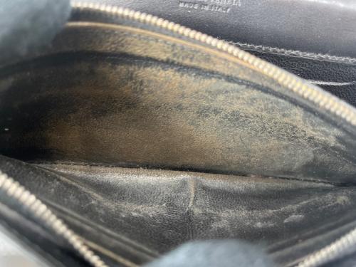 BOTTEGA VENETA（ボッテガベネタ）BOTTEGA VENETA (ボッテガベネタ) BOTTEGA VENETA　156819 V4651 100　長財布 ブラックの古着・服飾アイテム