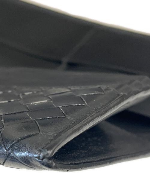 BOTTEGA VENETA（ボッテガベネタ）BOTTEGA VENETA (ボッテガベネタ) BOTTEGA VENETA　156819 V4651 100　長財布 ブラックの古着・服飾アイテム