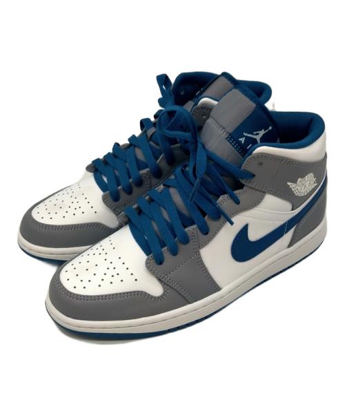 NIKE（ナイキ）NIKE (ナイキ) ハイカットスニーカー ホワイト×グレー サイズ:26の古着・服飾アイテム