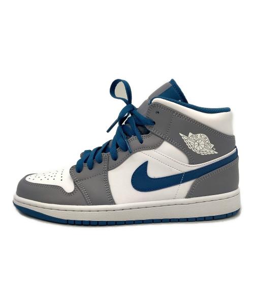 NIKE（ナイキ）NIKE (ナイキ) ハイカットスニーカー ホワイト×グレー サイズ:26の古着・服飾アイテム