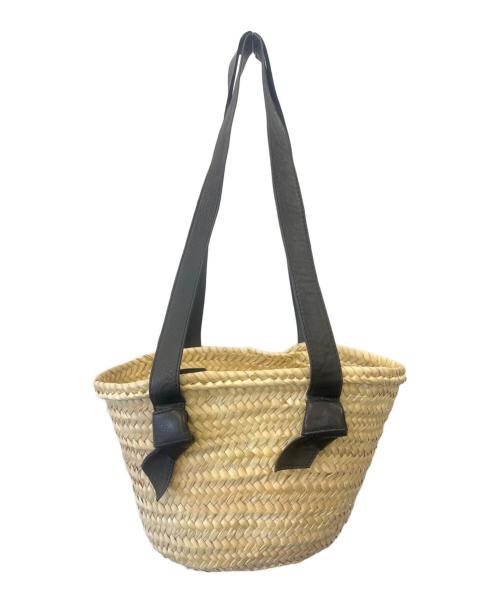 KECH LeS ESSENTIELS（ケッシュルエッセンシャル）KECH LeS ESSENTIELS (ケッシュルエッセンシャル) カゴバッグ ナチュラルの古着・服飾アイテム